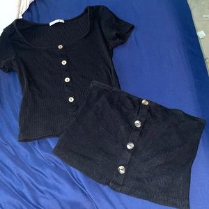 Cute black crop top bundle!